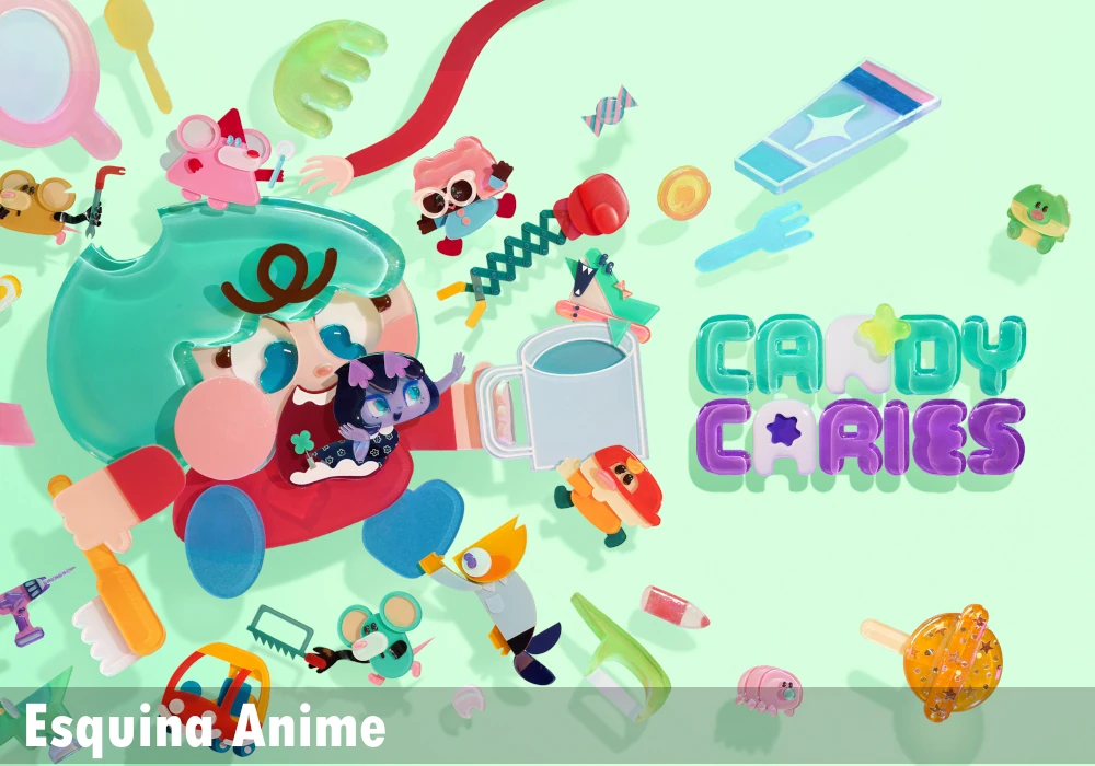 Candy Caries, el anime de stop-motion, llega a Amazon Prime Video
