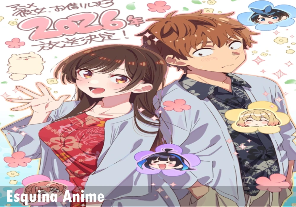Cast y Fechas Las Temporadas 5 de Rent-A-Girlfriend y Hime Kishi