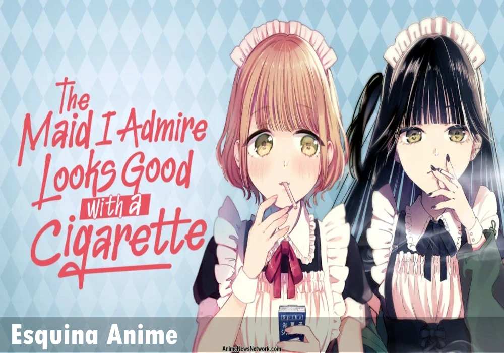 The Maid I Admire Looks Good with a Cigarette El manga llega a su final