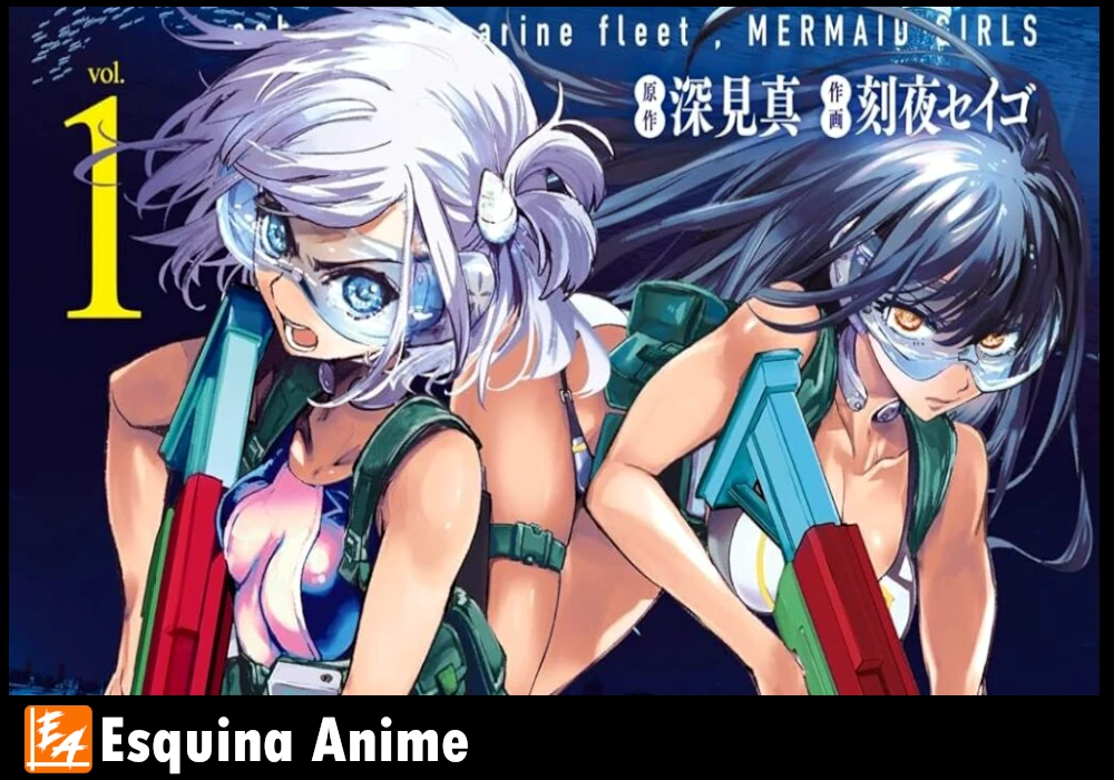 Gakuen Sensuikan-tai Mermaid Girls Cierra sus Aventuras Manga