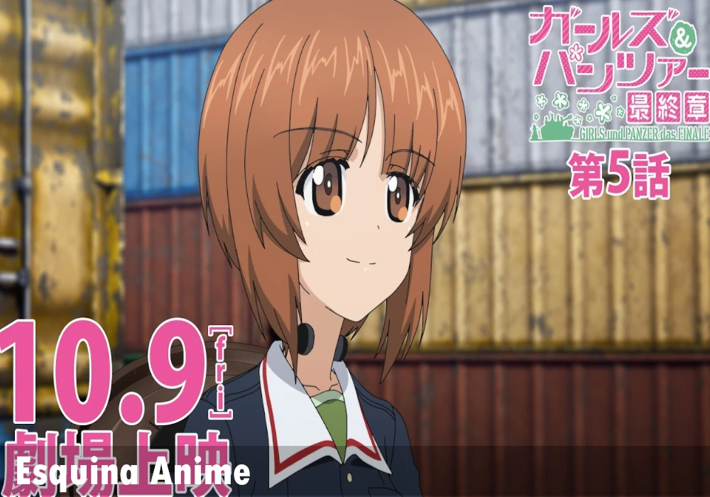 Girls und Panzer Detalles del quinto film, fechas y la rica historia de la saga