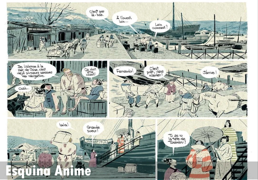Nanbanjin Matsumoto y Pedrosa unen fuerzas en manga histórico sobre Japón