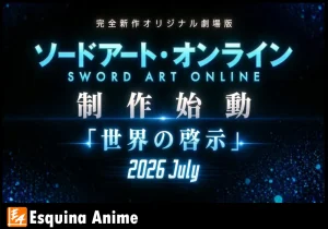SAO Anuncio de una Nueva Película Original y su Gran Historia