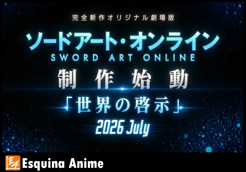 SAO Anuncio de una Nueva Película Original y su Gran Historia