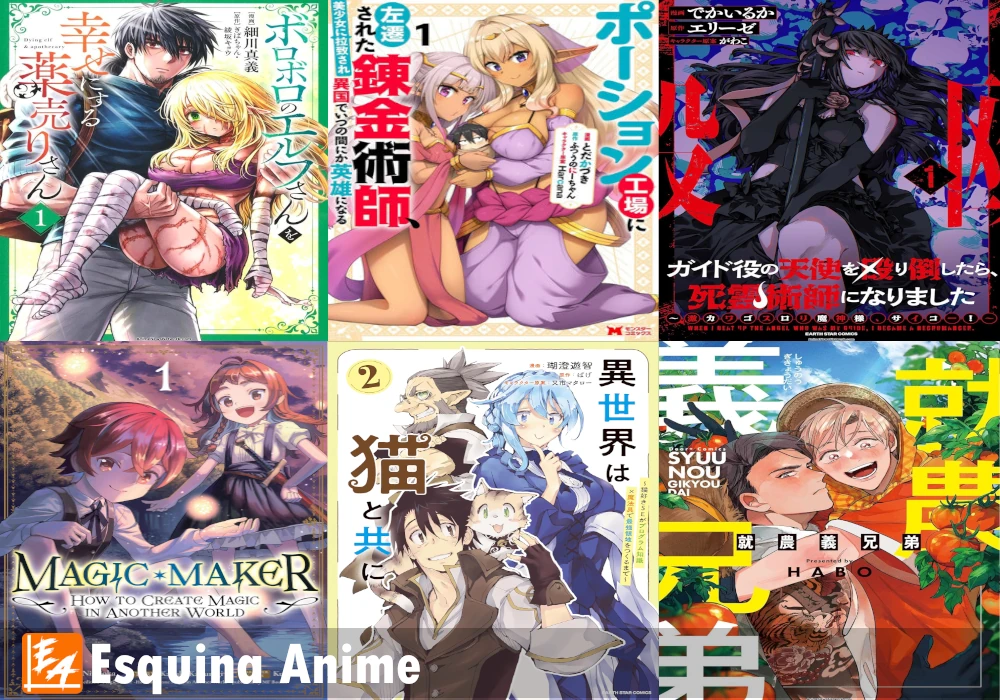 Seven Seas anuncia 6 nuevas licencias de manga y novelas de fantasía