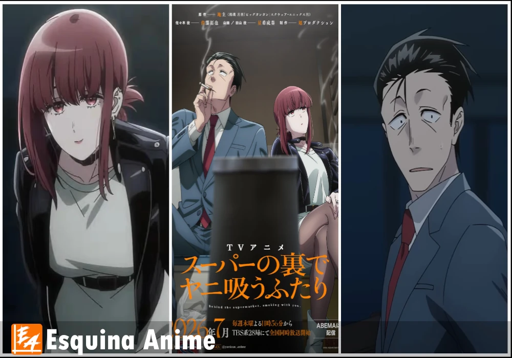 Smoking Behind the Supermarket with You Anuncio de nuevos personajes y fechas de streaming