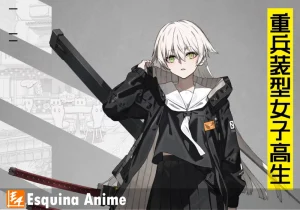 ¡CONFIRMADO! Anime de Heavily Armed High School Girls llegará en 2027