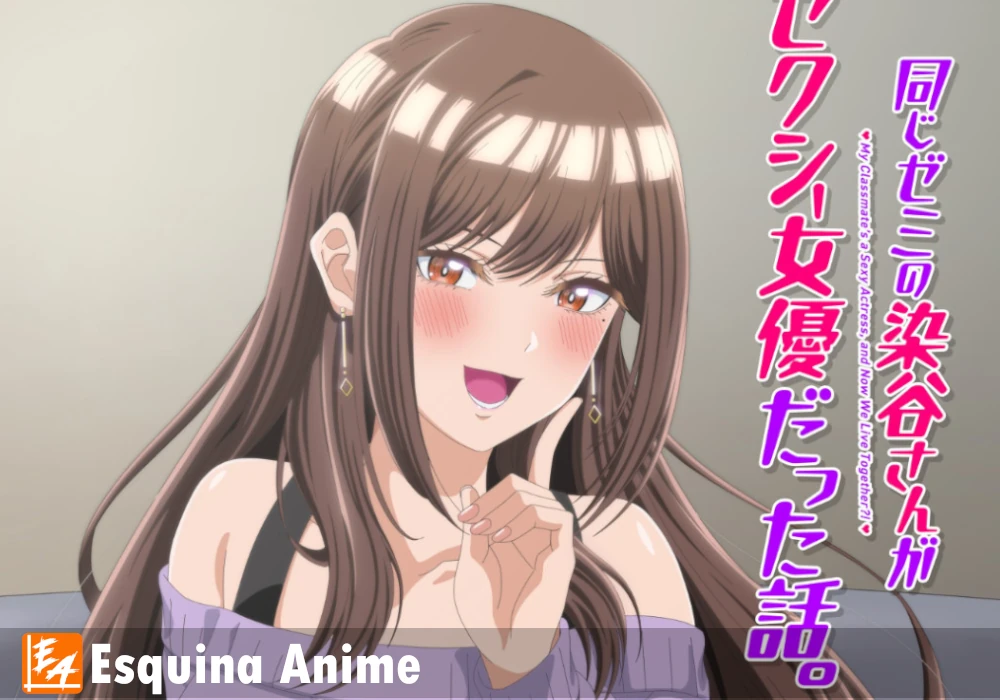 ¡Llegó! Anime de 'My Classmate's a Sexy Actress' revela canción y fecha de debut