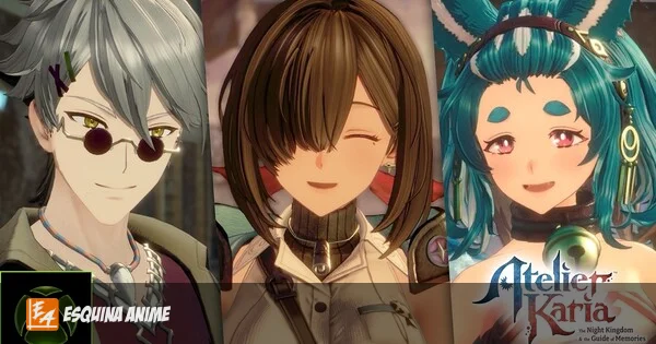 Nuevos personajes de Atelier Karia en su primer video oficial