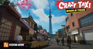 Crazy Taxi: World Tour revela el mapa de Japón en nuevo tráiler