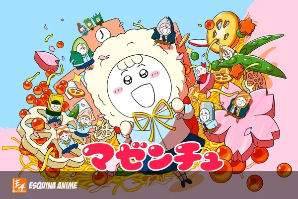 Mazenchu: El anime de ingredientes alimenticios estrena en octubre